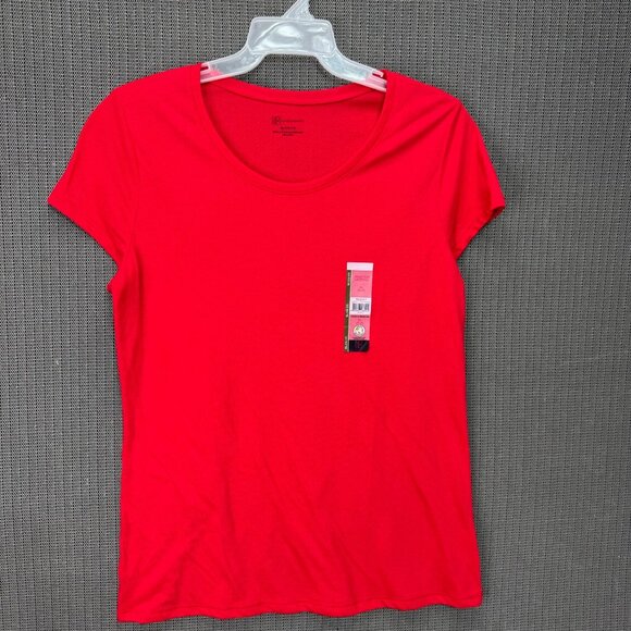 No Boundaries Womens Juniors Size XL (15-17) Red Short Sleeve T-Shirt - Picture 1 of 7